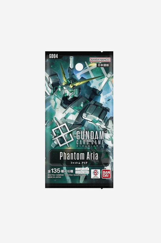 Gundam Card Game Phantom Aria Booster Box GD04 Japanese Factory Tape Sealed PSL