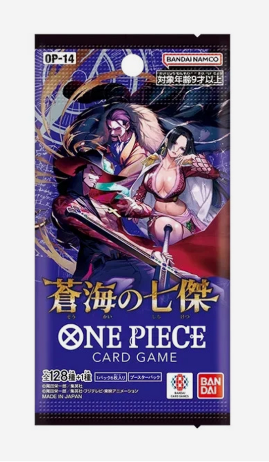 ONE PIECE Card Game The Azure Sea's Seven OP-14 Booster Box Japanese