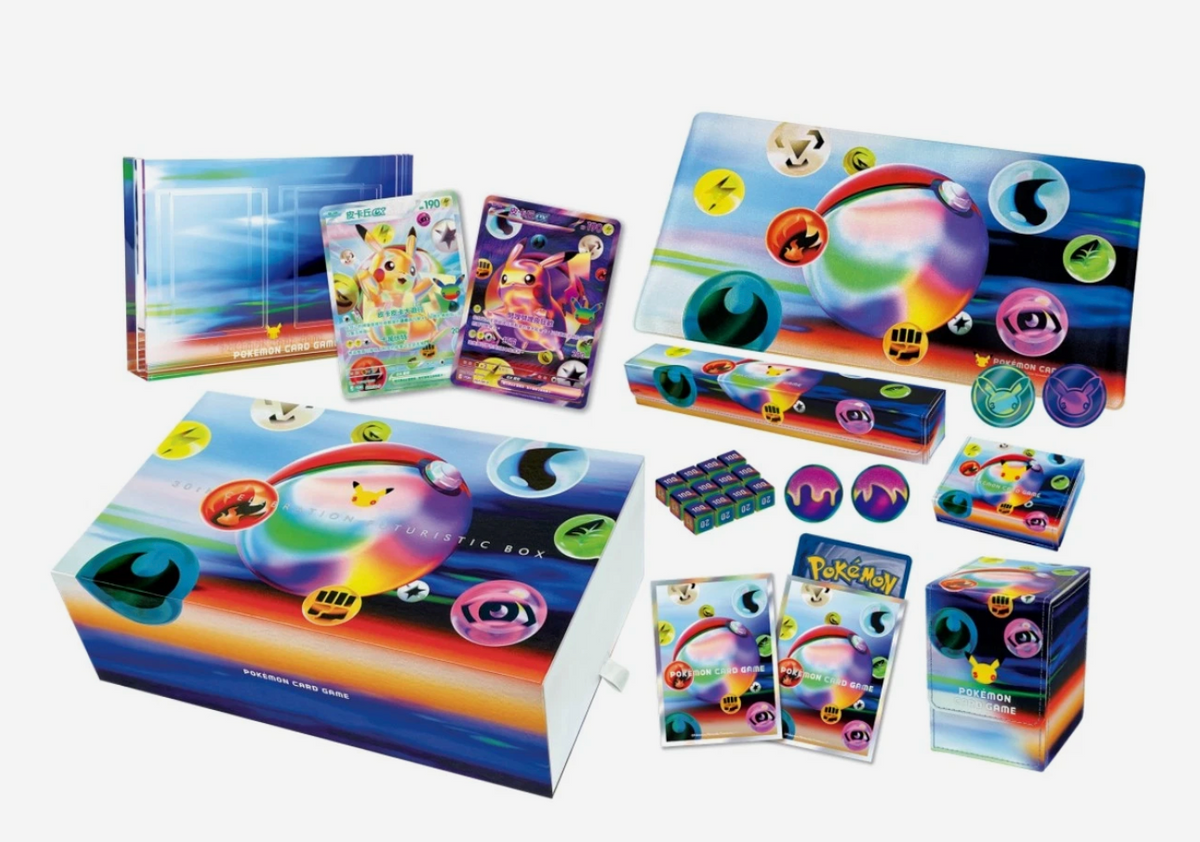 Presale Pokemon TCG 30th Celebration Futuristic Gift Box Simplified Chinese Sealed