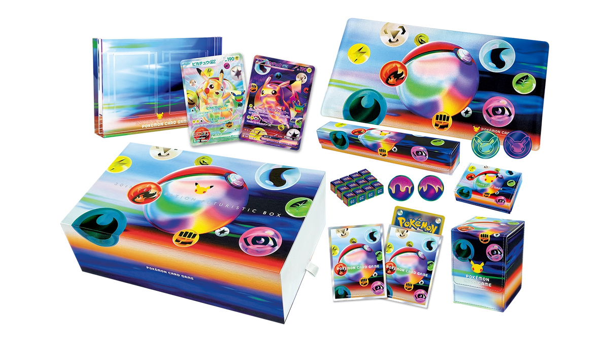 Presale Pokemon TCG 30th Celebration Futuristic Box Japanese Sealed