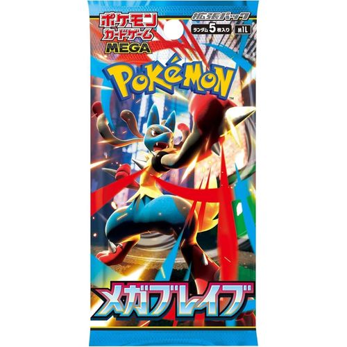 Pokemon Card MEGA BRAVE Booster Box Japanese M1L Japanese