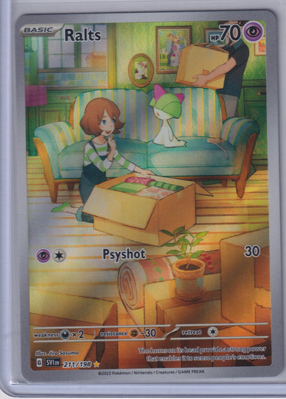 Ralts #211/198 SV01: Scarlet & Violet Base Set Pokemon