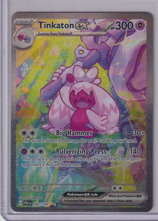 Tinkaton ex #262/193 SV02: Paldea Evolved Pokemon