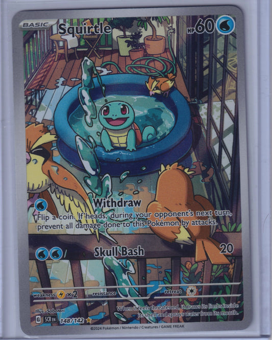 Squirtle #148/142 SV07: Stellar Crown Pokemon