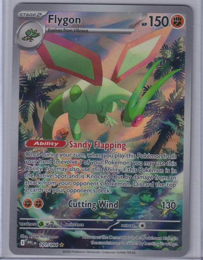 Flygon Holo #101/094 ME02: Phantasmal Flames Pokemon