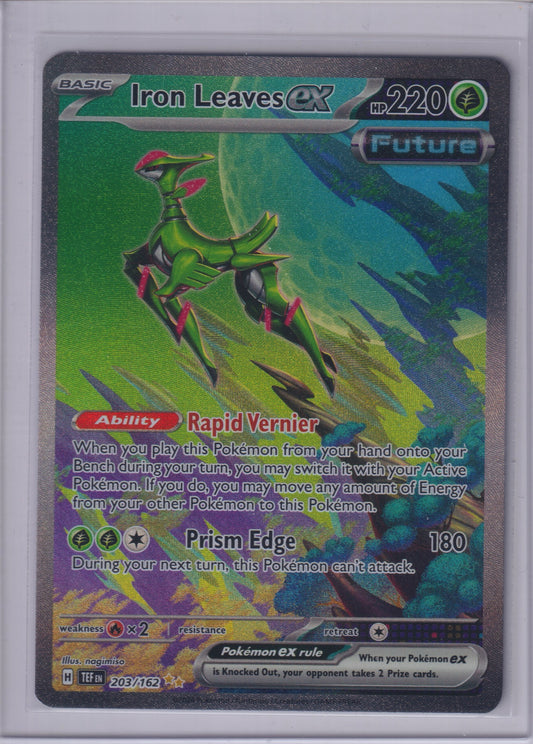 Iron Leaves ex #203/162 SV05: Temporal Forces Pokemon