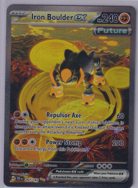 Iron Boulder ex #207/162 SV05: Temporal Forces Pokemon