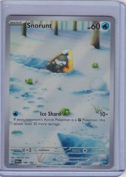 Snorunt #188/182 SV04: Paradox Rift Pokemon
