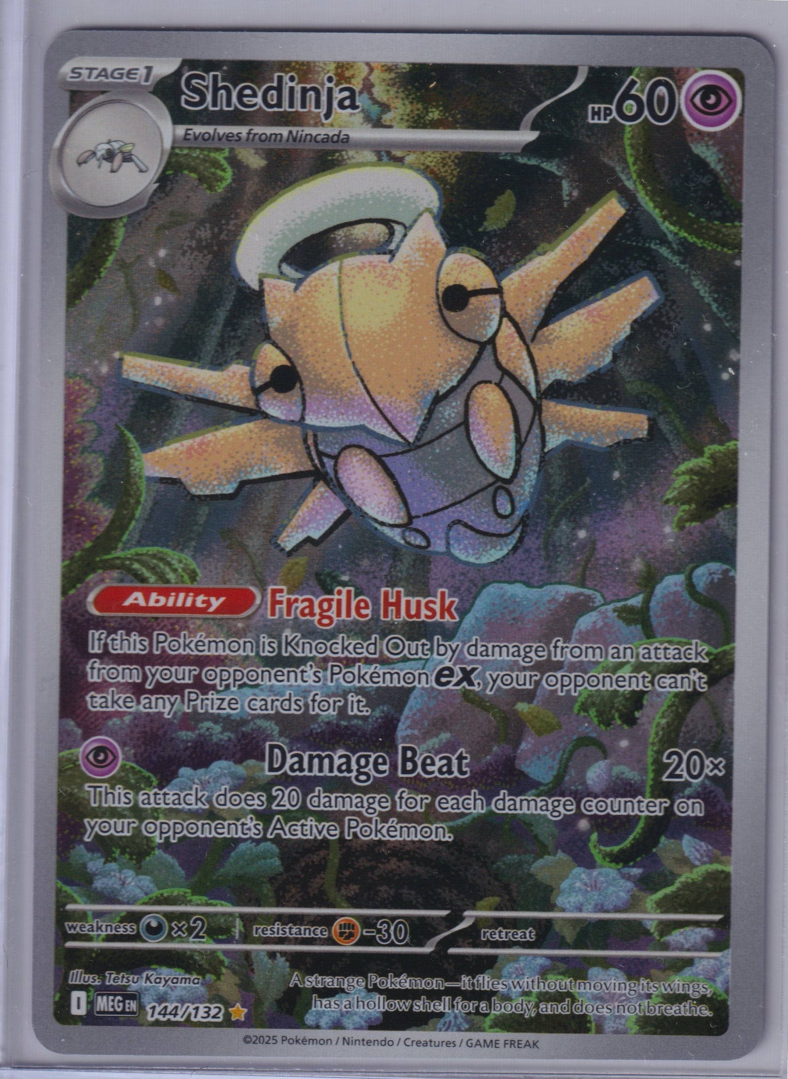 Shedinja #144/132 ME01: Mega Evolution Pokemon