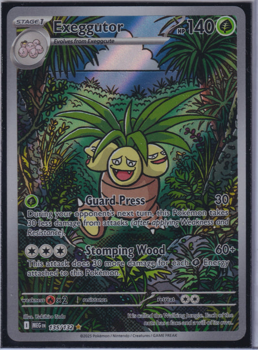Exeggutor #135/132 ME01: Mega Evolution Pokemon