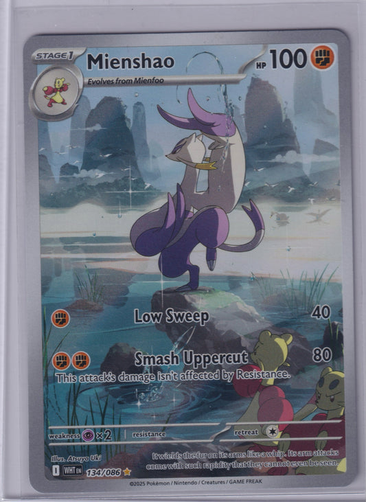 Mienshao #134/086 SV: White Flare Pokemon