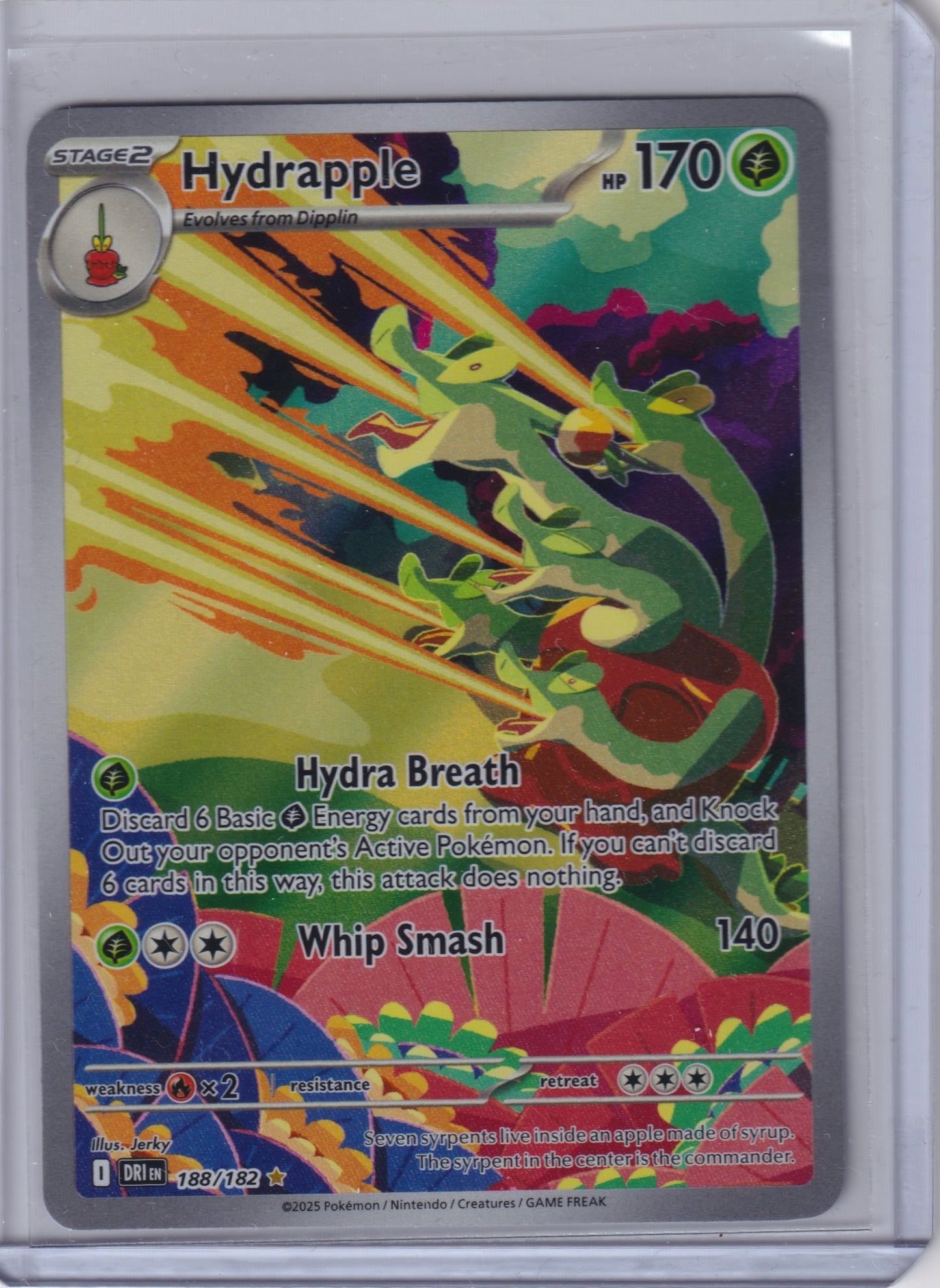 Hydrapple #188/182 SV10: Destined Rivals Pokemon