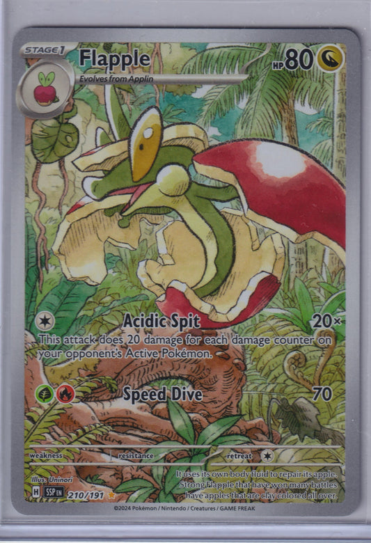 Flapple #210/191 SV08: Surging Sparks Pokemon