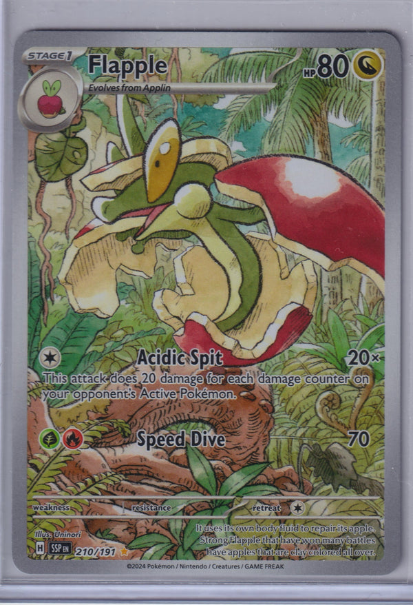 Flapple #210/191 SV08: Surging Sparks Pokemon