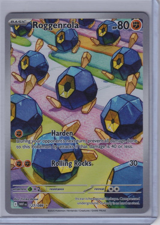Roggenrola #127/086 SV: White Flare Pokemon