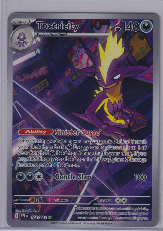 Toxtricity Holo #103/094 ME02: Phantasmal Flames Pokemon