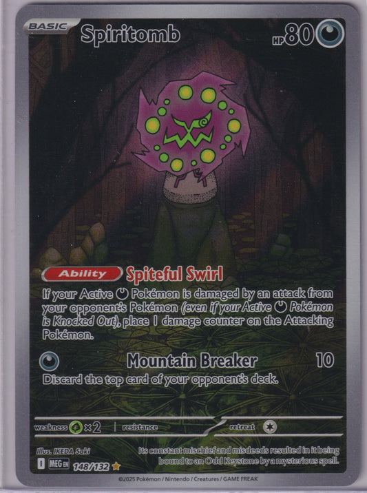 Spiritomb #148/132 ME01: Mega Evolution Pokemon