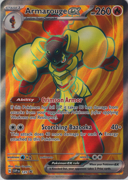 Armarouge ex #125 SV: Scarlet & Violet Promo Cards Pokemon
