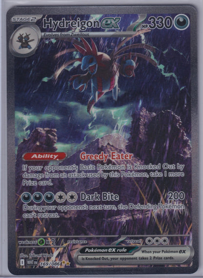Hydreigon ex #169/086 SV: White Flare Pokemon