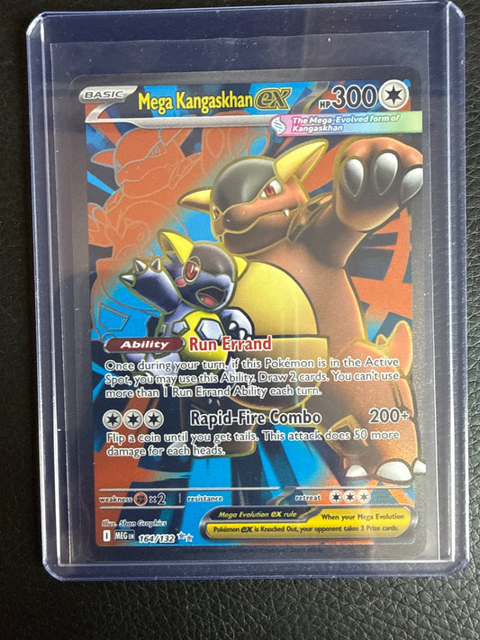 Mega Kangaskhan ex #164/132 MEG: Mega Evolution Pokemon