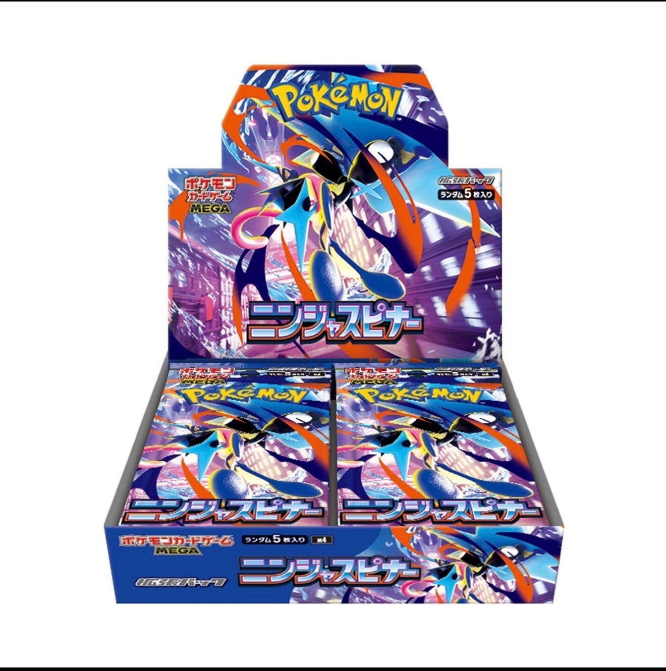 Pokemon Card TCG Pre-Sale Ninja Spinner Japanese Booster Box NEW Sealed w/Shrink