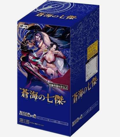 ONE PIECE Card Game The Azure Sea's Seven OP-14 Booster Box Japanese