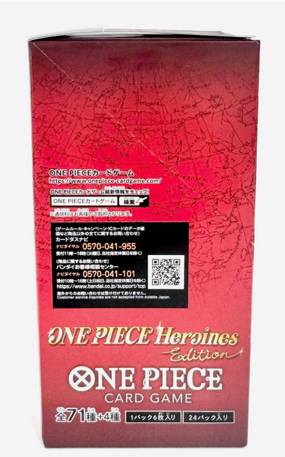 One Piece Extra Booster Heroines Edition Japanese EB-03 Booster Box TCG Sealed