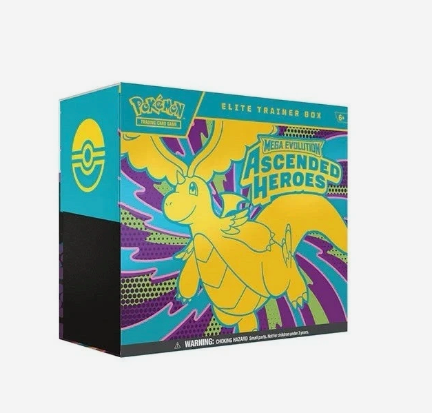 Pokemon TCG Ascended Heroes Elite Trainer Box ETB