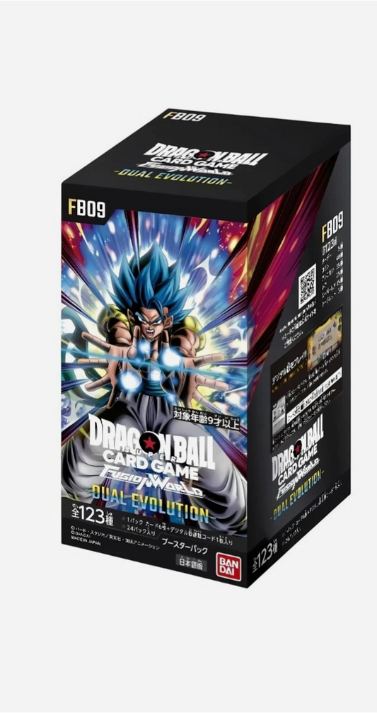 Dragon Ball Super Card Game Fusion World FB09 Dual Evolution Booster Box JP