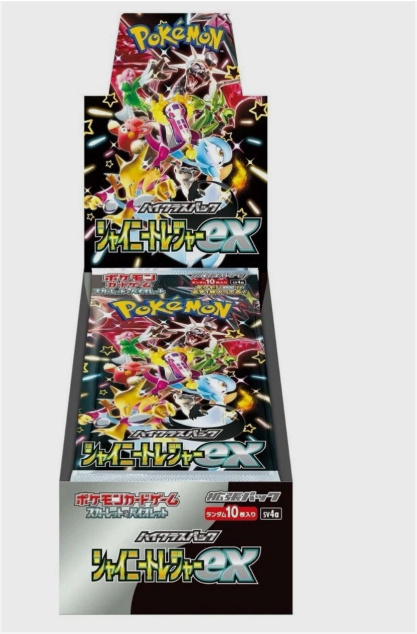 Pokemon TCG Shiny Treasure EX Booster Box Japanese Sealed without shrink