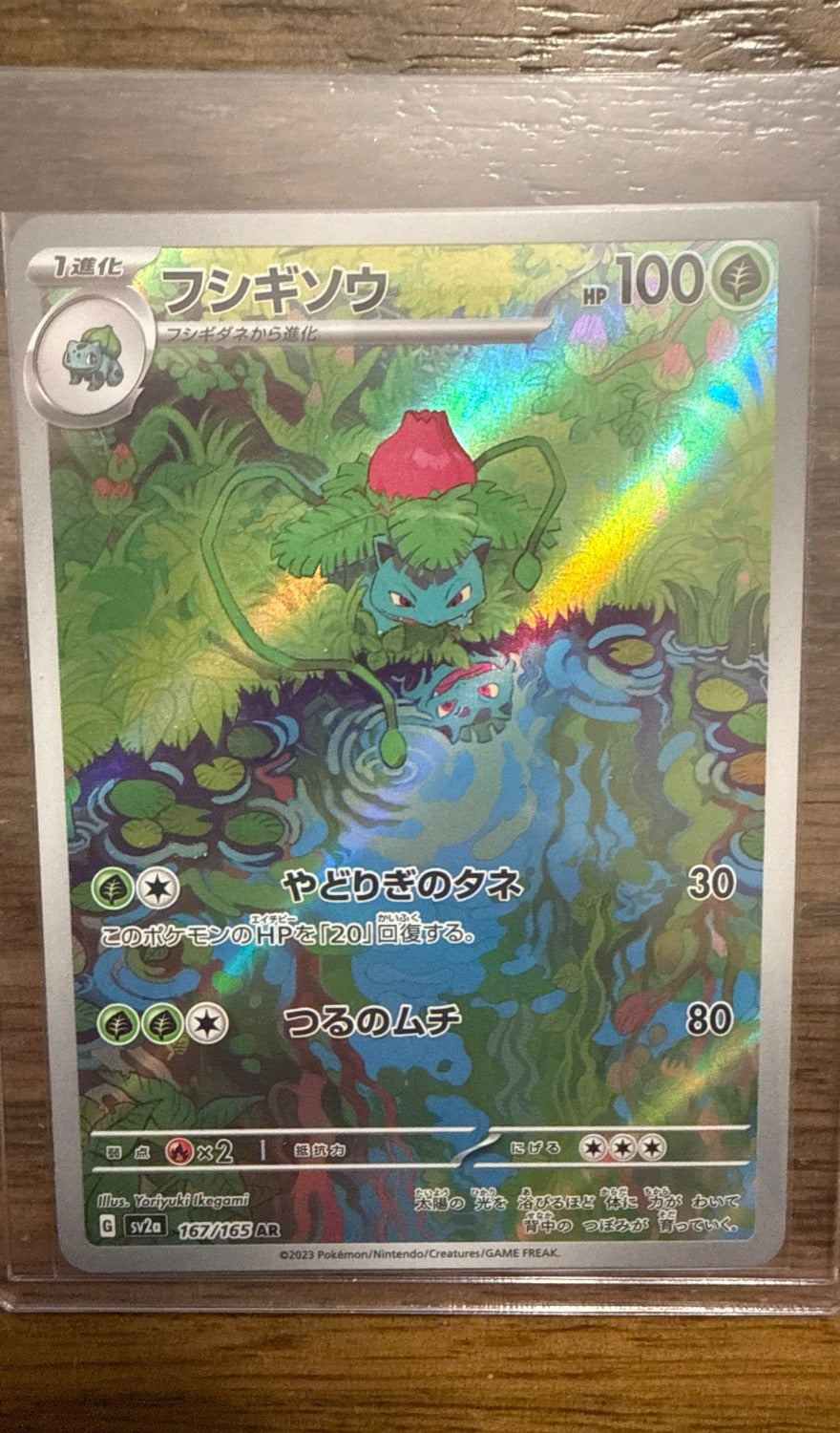 Ivysaur 167/165 AR sv2a Pokémon Card 151 Pokemon TCG Japanese Card NM