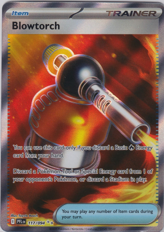 Blowtorch 117/094 UR ME02 Phantasmal Flames Pokemon TCG English Card NM